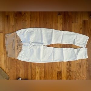 White maternity Jeans